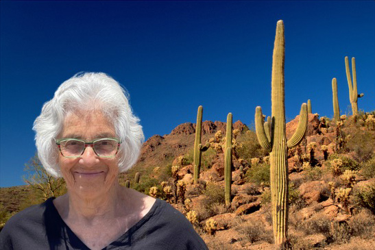 Sandra Butler in Arizona, 2024